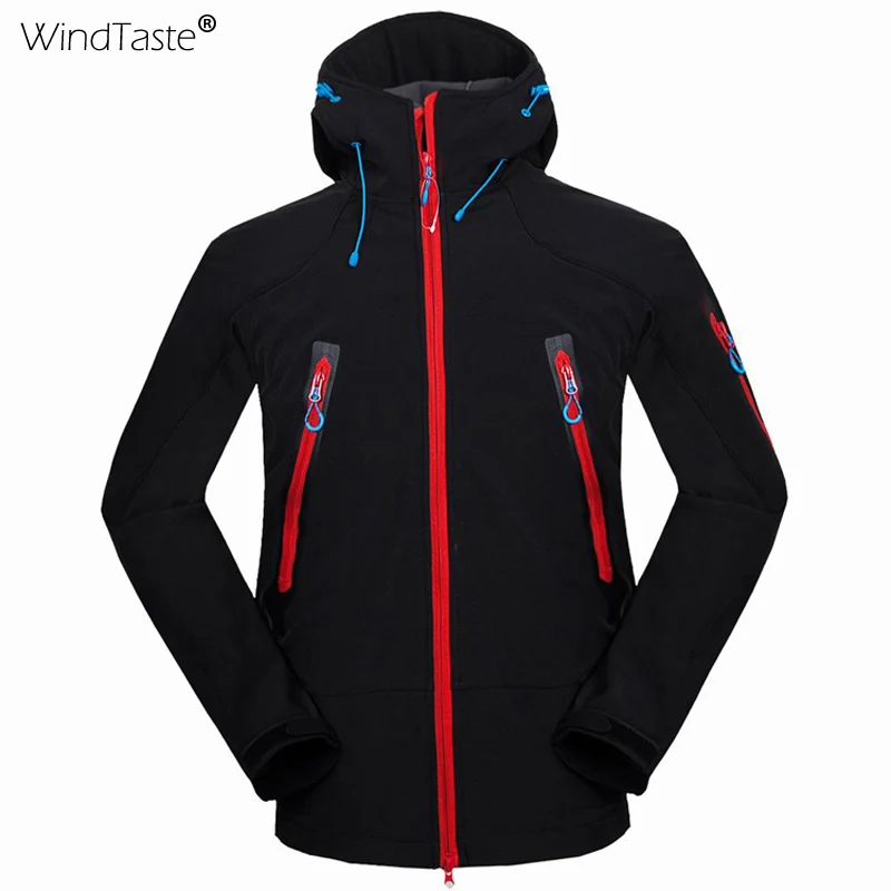 Wind Taste Men's Autumn Outdoor Sports Softshell Hiking Jackets Thick Warm Hooded Coats Windproof Thermal Male Jackets KA090
Wind Taste Men's Autumn Outdoor Sports Softshell Hiking Jackets Thick Warm Hooded Coats Windproof Thermal Male Jackets KA090