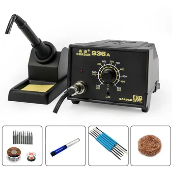 GORDAK 936A Soldering Station 60W Constant Temperature Electricity Soldering Iron Mobile Phone Repair Lead-Free Soldering Gun
GORDAK 936A Soldering Station 60W Constant Temperature Electricity Soldering Iron Mobile Phone Repair Lead-Free Soldering Gun