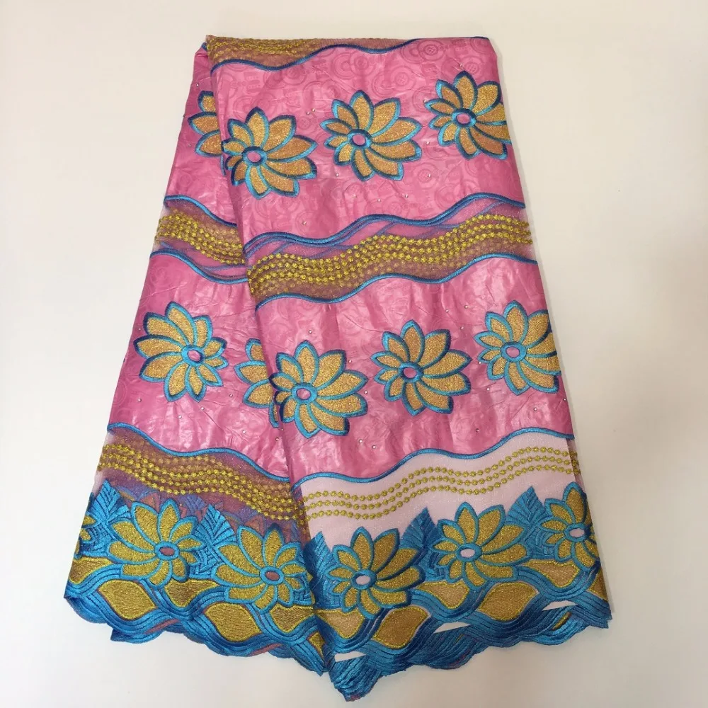 African Pink Material Lace Fabric, Embroidered Pretty Flowers, Nigerian Bazin Riche Brocade, Sewing with Stones, High Quality
African Pink Material Lace Fabric, Embroidered Pretty Flowers, Nigerian Bazin Riche Brocade, Sewing with Stones, High Quality