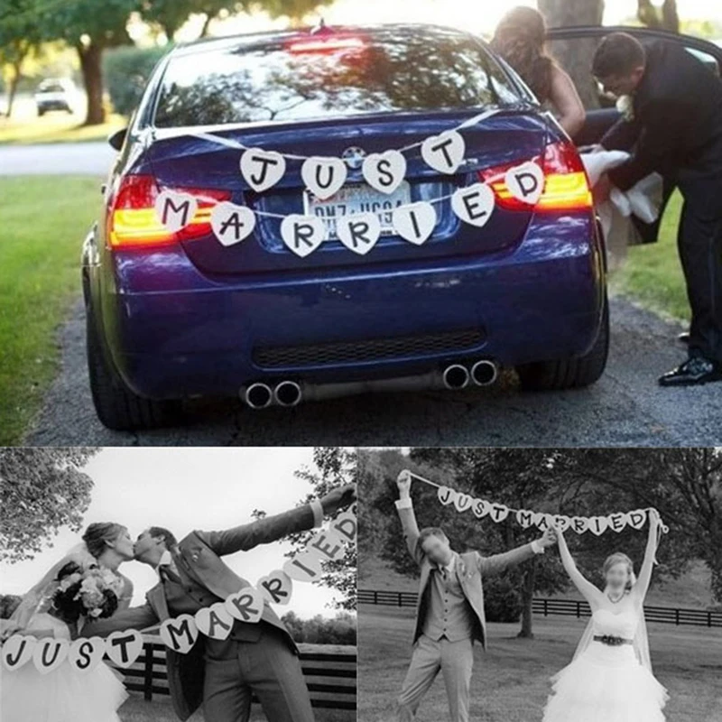 13.5cm x 12cm Bunting Garland Handmade Decorative Wedding Sign Cards Just Married Wedding Banner Party Decoration
13.5cm x 12cm Bunting Garland Handmade Decorative Wedding Sign Cards Just Married Wedding Banner Party Decoration