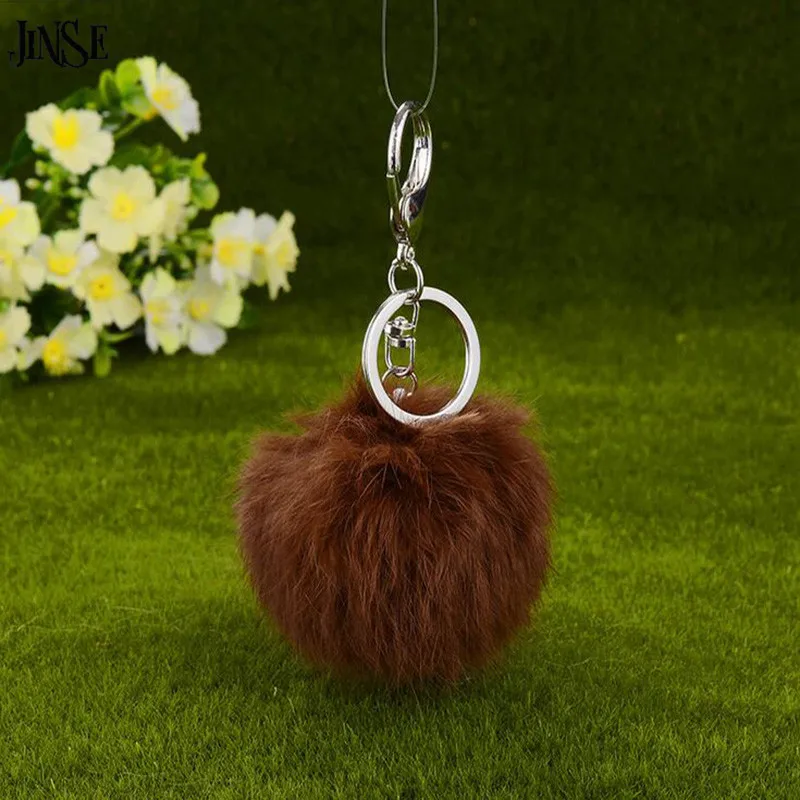 Fluffy Brown Rabbit Fur Pompom 8CM Keychain For Bags&Cars Charm Real Natural Fur Balls Genuine Fur Pom Poms Key Chain
Fluffy Brown Rabbit Fur Pompom 8CM Keychain For Bags&Cars Charm Real Natural Fur Balls Genuine Fur Pom Poms Key Chain