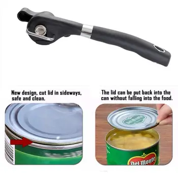 New Kitchen Tools Easy Manual Metal Use Can Opener Professional Effortless Stainless Steel Openers Canned Food With Turn Knob
New Kitchen Tools Easy Manual Metal Use Can Opener Professional Effortless Stainless Steel Openers Canned Food With Turn Knob