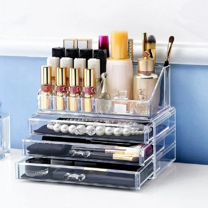 Multi-layer Drawer Acrylic Makeup Organizer Cosmetic Storage Box Lipstick Holder Plastic Box Display Stand Make Up Organizer
Multi-layer Drawer Acrylic Makeup Organizer Cosmetic Storage Box Lipstick Holder Plastic Box Display Stand Make Up Organizer