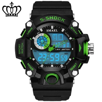 2018 Fashion 50m Waterproof Led Sports ElectronicWatches Men Luxury Brand Watch S Shock Silicone Digital Wristwatch Saat 73 G
2018 Fashion 50m Waterproof Led Sports ElectronicWatches Men Luxury Brand Watch S Shock Silicone Digital Wristwatch Saat 73 G