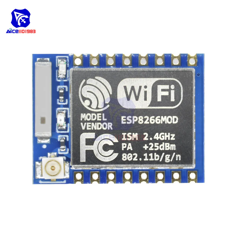 

ESP8266 ESP07 ESP-07 WIFI Remote Model Serial Port Wireless Transceiver Module 2.4Ghz 3.3V For Arduino Uno Authenticity Guarante