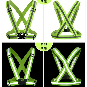 10pcs Reflective safety vest Reflective safety strap Safety Clothing night run Ride Safe belt elastic band high quality
10pcs Reflective safety vest Reflective safety strap Safety Clothing night run Ride Safe belt elastic band high quality