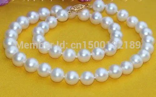 j00115 AAA 8-9mm White Freshwater Cultured Pearl Necklace 18 inches AAA
j00115 AAA 8-9mm White Freshwater Cultured Pearl Necklace 18 inches AAA