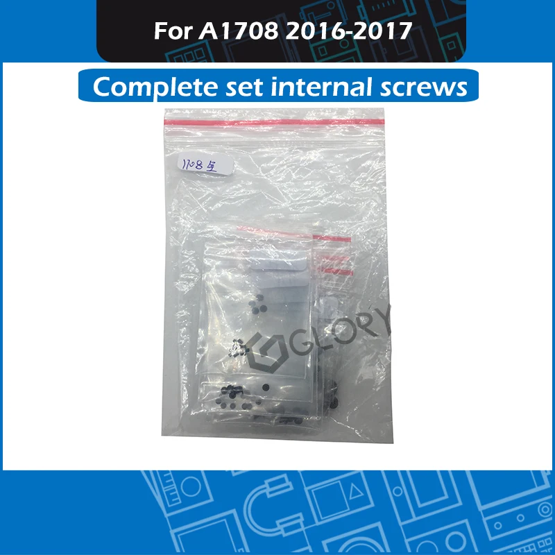 New Laptop A1708 Complete set internal screws for Macbook Pro Retina 13" A1708 internal screw Replacement 2016 2017 MLL42 MPXQ2
New Laptop A1708 Complete set internal screws for Macbook Pro Retina 13" A1708 internal screw Replacement 2016 2017 MLL42 MPXQ2