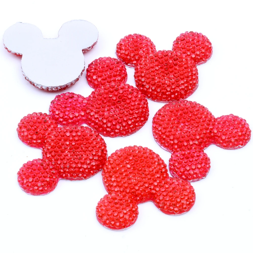 Mickey Head 5pcs/lot 30x35mm Many Colors Resin Rhinestone Flatback Cabochon DIY Crafts Scrapbooking Jewelry Making Decorations
Mickey Head 5pcs/lot 30x35mm Many Colors Resin Rhinestone Flatback Cabochon DIY Crafts Scrapbooking Jewelry Making Decorations