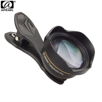 APEXEL Phone Lens Professional HD 65mm Portrait Lens 3X Telephoto Phone Camera Lens for iPhone x 7 8 6s plus SamSung S8 Xiaomi
APEXEL Phone Lens Professional HD 65mm Portrait Lens 3X Telephoto Phone Camera Lens for iPhone x 7 8 6s plus SamSung S8 Xiaomi