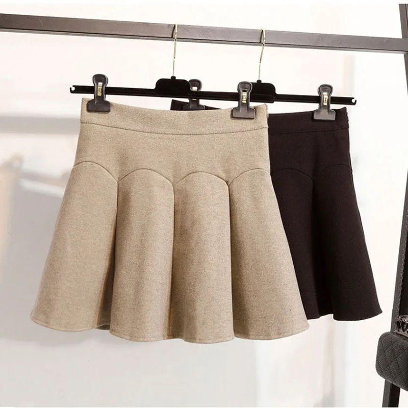 2019 NEW Spring Casual Skirt New Woolen Skirt Wild High Waist Umbrella Skirt Girl Skirt Natural A-Line 
2019 NEW Spring Casual Skirt New Woolen Skirt Wild High Waist Umbrella Skirt Girl Skirt Natural A-Line