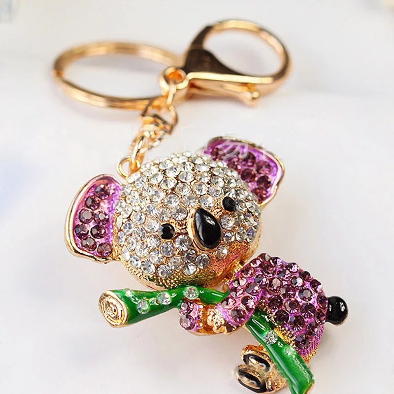Hot Koala Bear Key Chain Keychain Key Ring Handbag Pendant Fashion Gift For Women (Color: Purple)
Hot Koala Bear Key Chain Keychain Key Ring Handbag Pendant Fashion Gift For Women (Color: Purple)