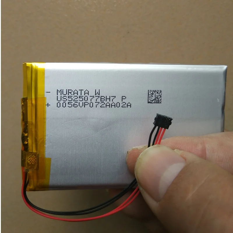 Battery for FIIO X5 X3 X7 I II Player New Li-po Polymer Rechargeable Accumulator Pack Replacement 3.7V 3600mAh +Track Code
Battery for FIIO X5 X3 X7 I II Player New Li-po Polymer Rechargeable Accumulator Pack Replacement 3.7V 3600mAh +Track Code
