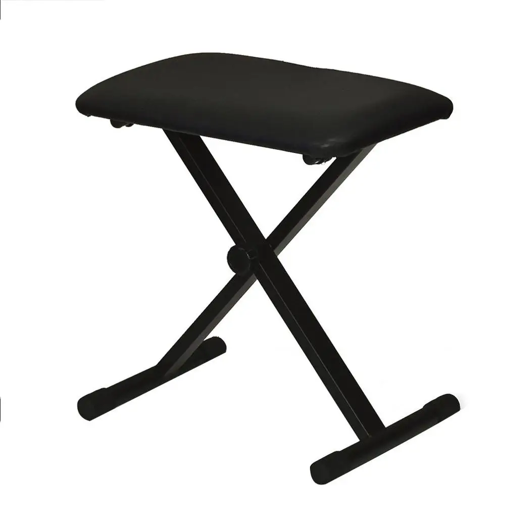 Lightweight Piano Keyboard Bench Adjustable Folding Bench Black Leather Piano Seat Bench Made of Heavy-duty Steel Construction
Lightweight Piano Keyboard Bench Adjustable Folding Bench Black Leather Piano Seat Bench Made of Heavy-duty Steel Construction