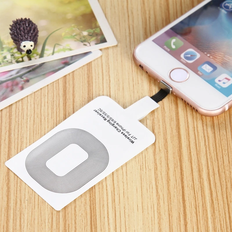 High Quality Fast Speed Qi Standard Wireless Charger Adapter Receptor Charging Pad Receiver Chip For iPhone 5 5s 6 6s 7 7Plus
High Quality Fast Speed Qi Standard Wireless Charger Adapter Receptor Charging Pad Receiver Chip For iPhone 5 5s 6 6s 7 7Plus
