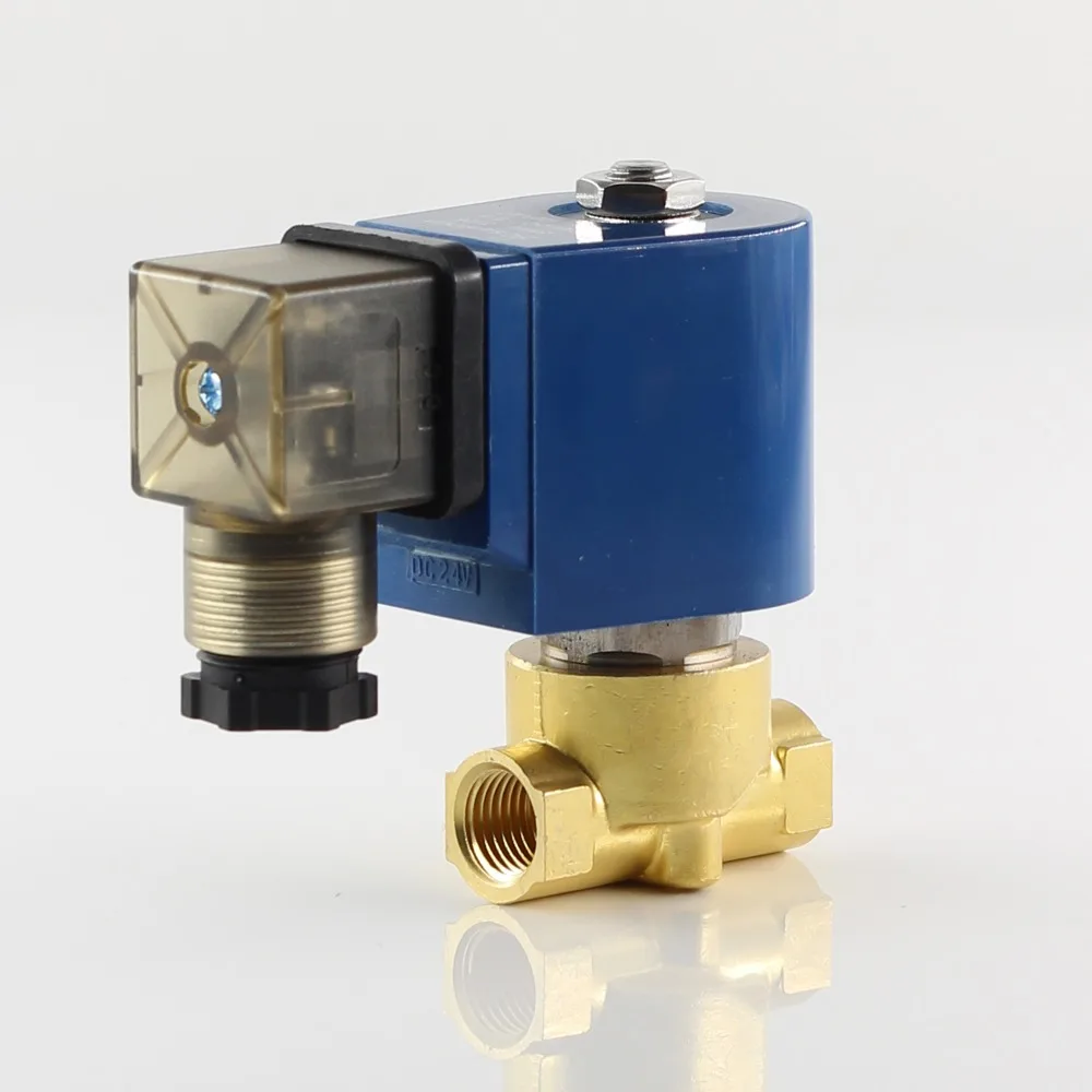 SLP Compact Series 2/2-way Direct Acting Solenoid Valve,Normally Closed,Fluid Media Hot Water Gas Oil Etc.G1/8" 1/4" 3/8" 1/2
SLP Compact Series 2/2-way Direct Acting Solenoid Valve,Normally Closed,Fluid Media Hot Water Gas Oil Etc.G1/8" 1/4" 3/8" 1/2