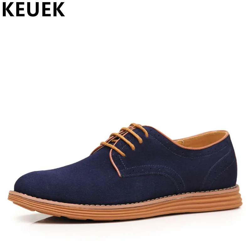 Large size Men shoes Cow Suede Leather Casual shoes Spring Autumn Breathable Male Flats Lace-Up Loafers Sneakers 061
Large size Men shoes Cow Suede Leather Casual shoes Spring Autumn Breathable Male Flats Lace-Up Loafers Sneakers 061
