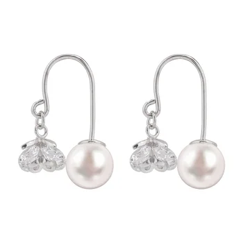 L&P New 100% Authentic 925 Sterling Silver Simulated Pearls Jewelry Special Style Female Drop Earrings
L&P New 100% Authentic 925 Sterling Silver Simulated Pearls Jewelry Special Style Female Drop Earrings
