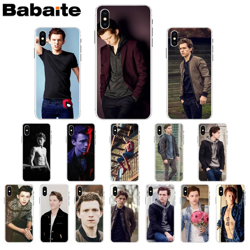 Babaite Tom Holland High Quality Silicone Soft TPU Phone Case cover Shell for iPhone X XS MAX 6 6s 7 7plus 8 8Plus 5 5S SE XR
Babaite Tom Holland High Quality Silicone Soft TPU Phone Case cover Shell for iPhone X XS MAX 6 6s 7 7plus 8 8Plus 5 5S SE XR