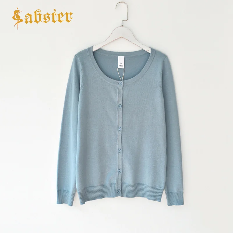 2019 Spring Autumn New Simple Solid Color Women Sweater O-neck Long Sleeved Sweater Slim Cardigan Coat Female XZ368
2019 Spring Autumn New Simple Solid Color Women Sweater O-neck Long Sleeved Sweater Slim Cardigan Coat Female XZ368
