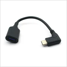 Free shipping Type-c USB 3.1 Usb-c OTG Cable Usb3.1 Type C Male to USB 3.0 a Female OTG Host Cable Adapter Converter for Macbook
