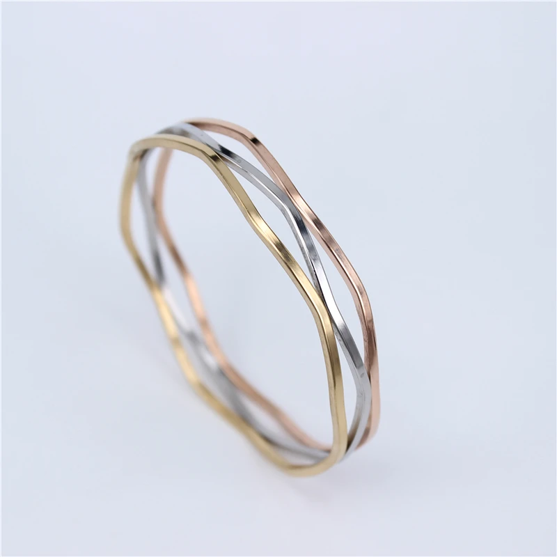 Simple pop wave bracelet 3 colors in one Comfortable to wear Original picture show Factory Wholesale Sale LH351
Simple pop wave bracelet 3 colors in one Comfortable to wear Original picture show Factory Wholesale Sale LH351