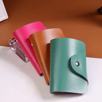 Simple Fashion 24 Card Slots Wallet Leather Visiting Cards Credit Card Holder Case Wallet Business Card High Quality Handbags
Simple Fashion 24 Card Slots Wallet Leather Visiting Cards Credit Card Holder Case Wallet Business Card High Quality Handbags