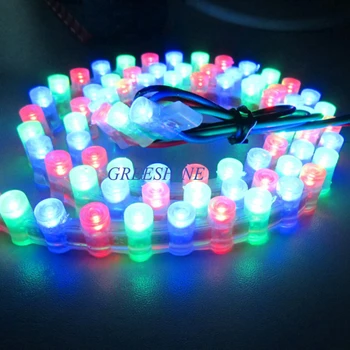 96Leds/M Non waterproof /Silicon tube /PVC waterproof Dip 5MM Flat led Great Wall strip for car decoration RGB 10pcs/lot
96Leds/M Non waterproof /Silicon tube /PVC waterproof Dip 5MM Flat led Great Wall strip for car decoration RGB 10pcs/lot