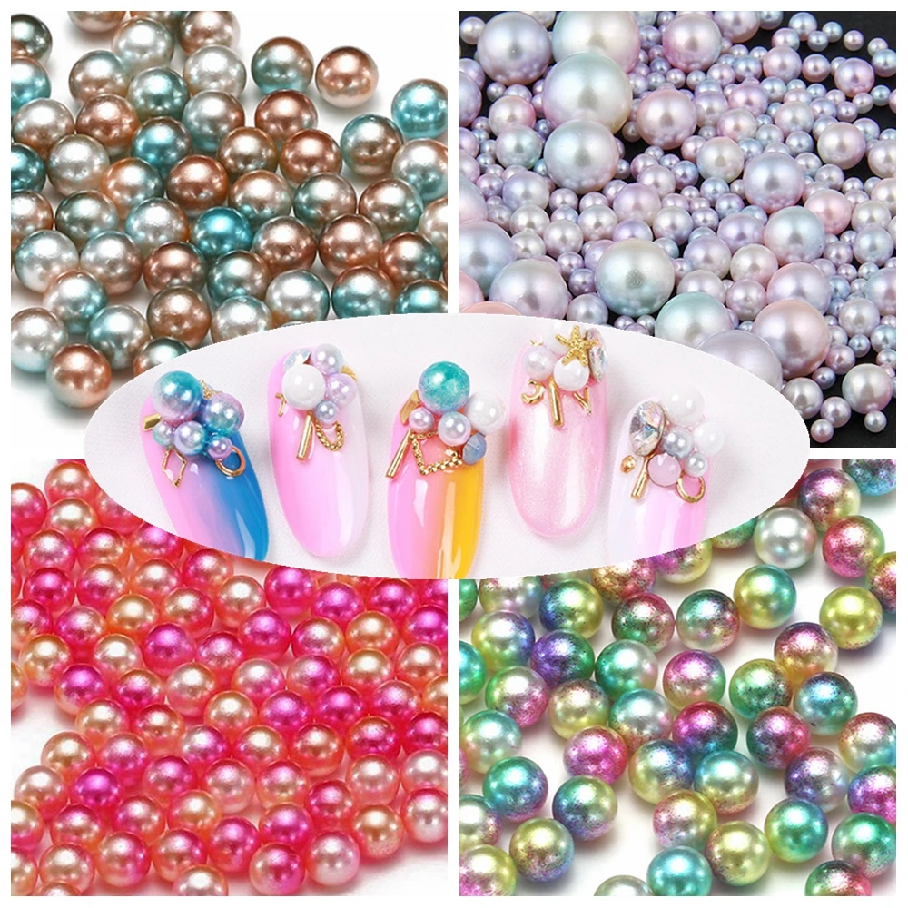 No Hole Round Pearls 3mm 4mm 5mm 6mm RainBow Colors Small Pack Imitation Pearls DIY Craft Clothes Necklace Nail Art Decorations
No Hole Round Pearls 3mm 4mm 5mm 6mm RainBow Colors Small Pack Imitation Pearls DIY Craft Clothes Necklace Nail Art Decorations