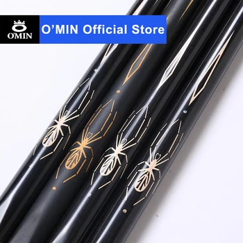 O'MIN All Handmade One Piece Snooker Cue Kit with Case with Extension 3/4 Piece Snooker Cue 10mm Tip Snooker stick Billiard Kit
O'MIN All Handmade One Piece Snooker Cue Kit with Case with Extension 3/4 Piece Snooker Cue 10mm Tip Snooker stick Billiard Kit