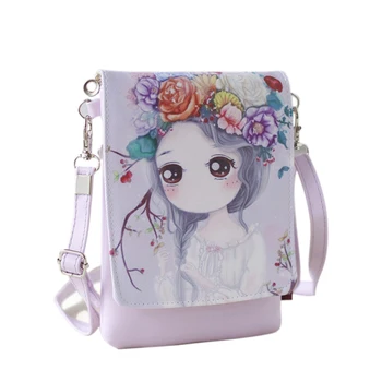 100pcs/lot Cartoon print PU Leather Women Shoulder Bags Female Purse and Handbags Girls Children Mini Crossbody Bag bolsos
100pcs/lot Cartoon print PU Leather Women Shoulder Bags Female Purse and Handbags Girls Children Mini Crossbody Bag bolsos