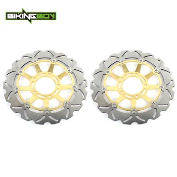 BIKINGBOY For TRIUMPH Tiger 1050 / ABS 2008-2014 Tiger 1050 SE /ABS 10-13 Speed Triple 1050 05-07 Front Brake Discs Disks Rotors
BIKINGBOY For TRIUMPH Tiger 1050 / ABS 2008-2014 Tiger 1050 SE /ABS 10-13 Speed Triple 1050 05-07 Front Brake Discs Disks Rotors