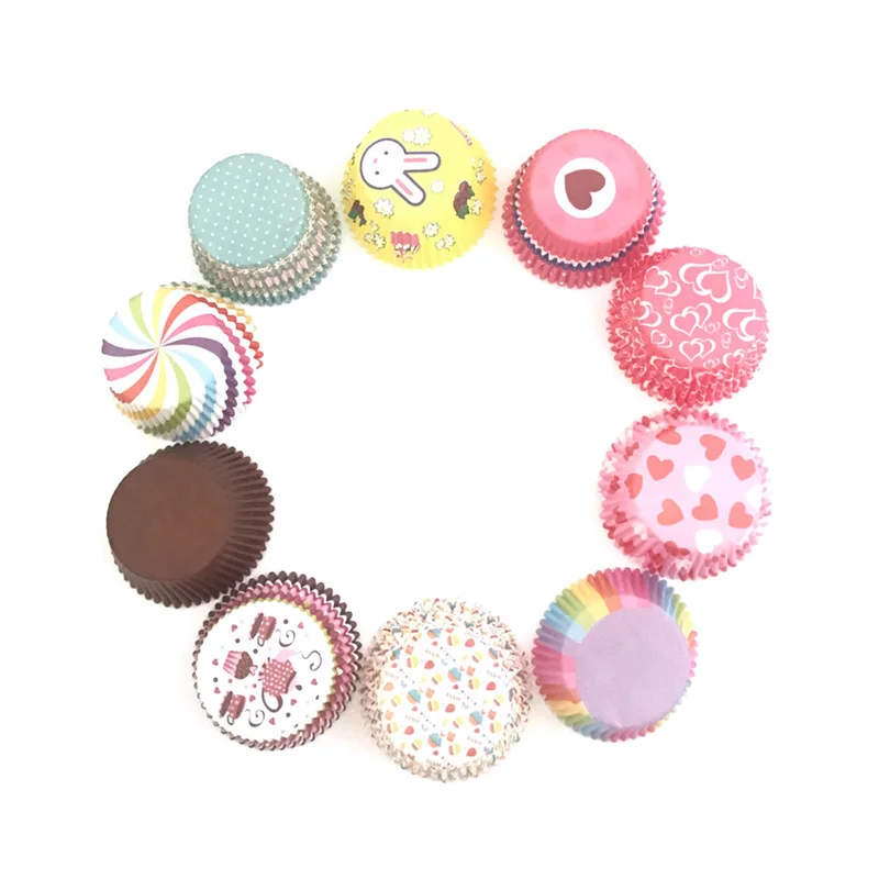 100pcs/Lot Eating-centered Widget Colored Muffin Paper Cups DIY Cupcake Gadget Paper Mold Cake Party Tray Cake Decorating Tool
100pcs/Lot Eating-centered Widget Colored Muffin Paper Cups DIY Cupcake Gadget Paper Mold Cake Party Tray Cake Decorating Tool