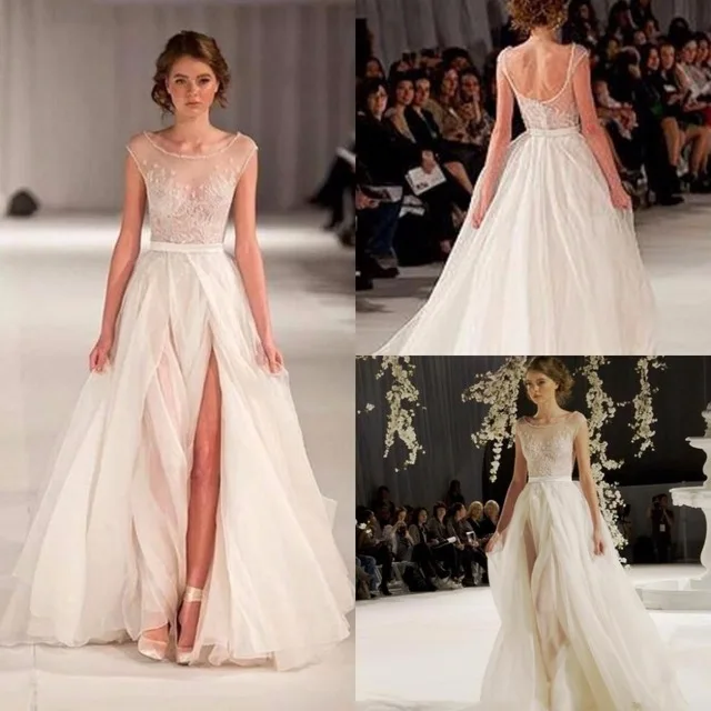 Spring Dress robe de soiree longue Tulle Ivory Formal Dresses Lace Split abiye Vestido De Festa Formal Gown Dress Custom Made
Spring Dress robe de soiree longue Tulle Ivory Formal Dresses Lace Split abiye Vestido De Festa Formal Gown Dress Custom Made