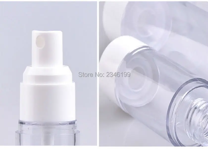 Dewarflask Plastic Bottle Transparent Spray Emulsion Bottle Lotion Pump Vacuum Spray Bottle Travel Bottling 20pcsLot (8)