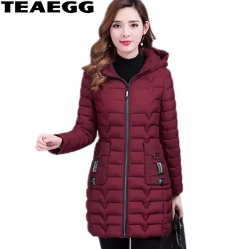TEAEGG Plus Size Womens Winter Jackets Hooded Cotton Parka Hiver Femme Warm Wine Red Black Ladies Coats Parkas Mujer 2020 AL1387
TEAEGG Plus Size Womens Winter Jackets Hooded Cotton Parka Hiver Femme Warm Wine Red Black Ladies Coats Parkas Mujer 2020 AL1387