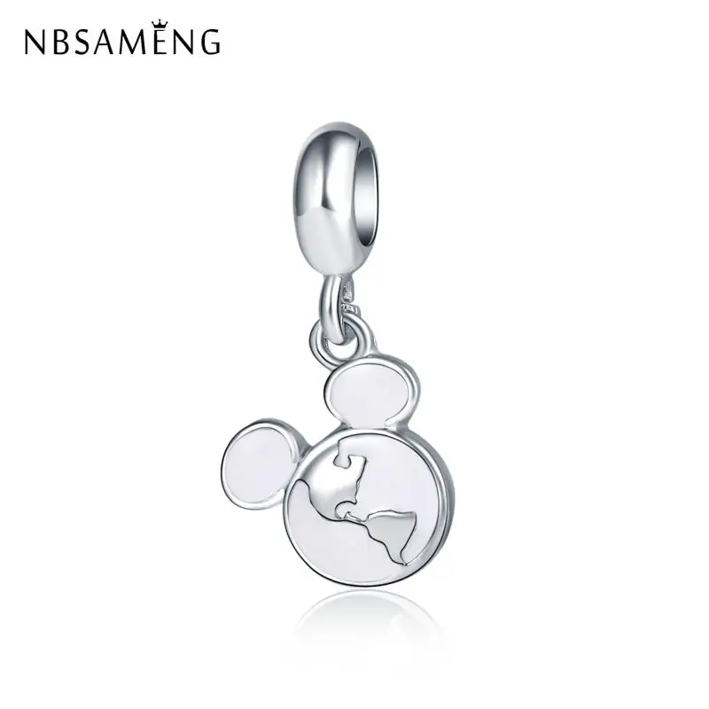 Silver Plated Mickey Beads Mickey Charm Pendant Enamel Beads DIY Fit Pandora Original Bracelet Necklace Women Diy Jewelry Charm
Silver Plated Mickey Beads Mickey Charm Pendant Enamel Beads DIY Fit Pandora Original Bracelet Necklace Women Diy Jewelry Charm