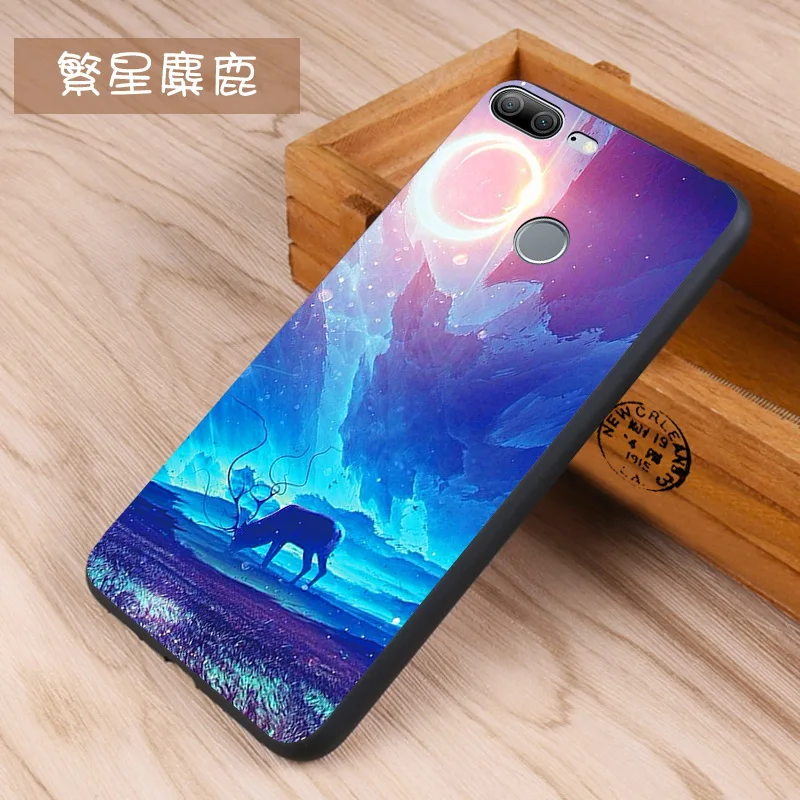 Huawei Honor 9 lite Case Original Cover for Huawei Honor 9 lite Case Bag honor 9 lite Cover Skin Wolf Fish Skull Fundas 100% 16