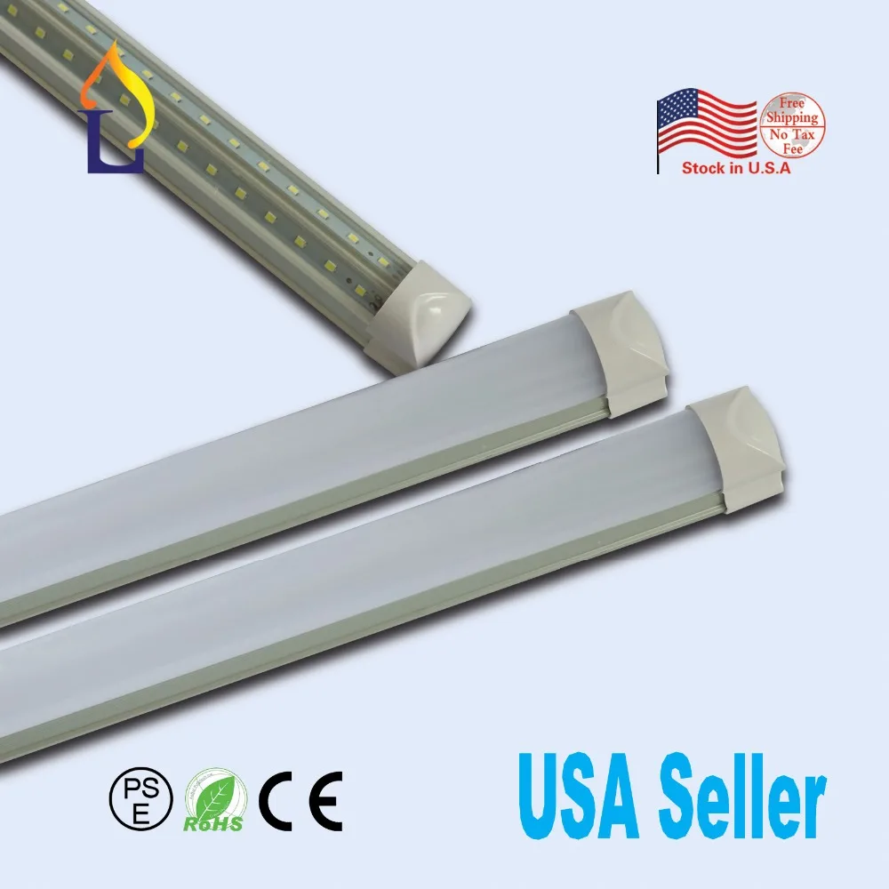 100pcs/lot T8 Integrated V-shapedTube Light 8ft 48W SMD2835 28LM/led replacement fluorescent lighting Led tube lamp
100pcs/lot T8 Integrated V-shapedTube Light 8ft 48W SMD2835 28LM/led replacement fluorescent lighting Led tube lamp