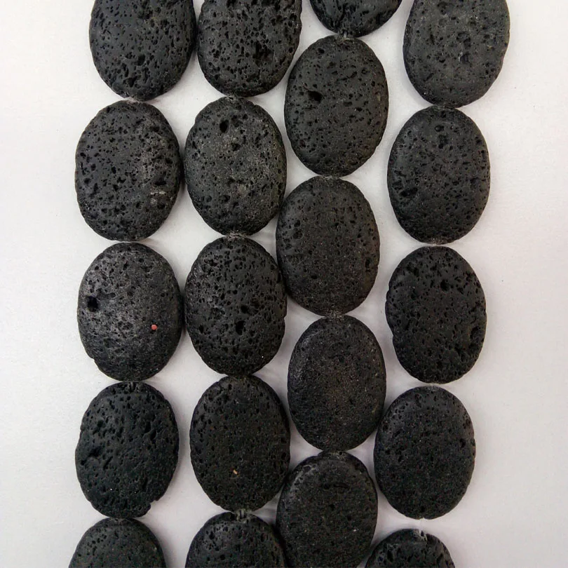 Big Size 30*40mm Egg Shape Black Lava Stone Natural Volcanic Rock Stone for Round Bead Fit Jewelry DIY making Punk Hyperole Gift
Big Size 30*40mm Egg Shape Black Lava Stone Natural Volcanic Rock Stone for Round Bead Fit Jewelry DIY making Punk Hyperole Gift