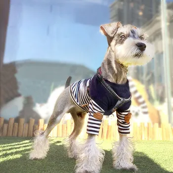 Strip small Dog pet cat T shirt hoodie coat summer dog puppy sailor costume coat jacket clothing for Chihuahua poodle clothes
Strip small Dog pet cat T shirt hoodie coat summer dog puppy sailor costume coat jacket clothing for Chihuahua poodle clothes