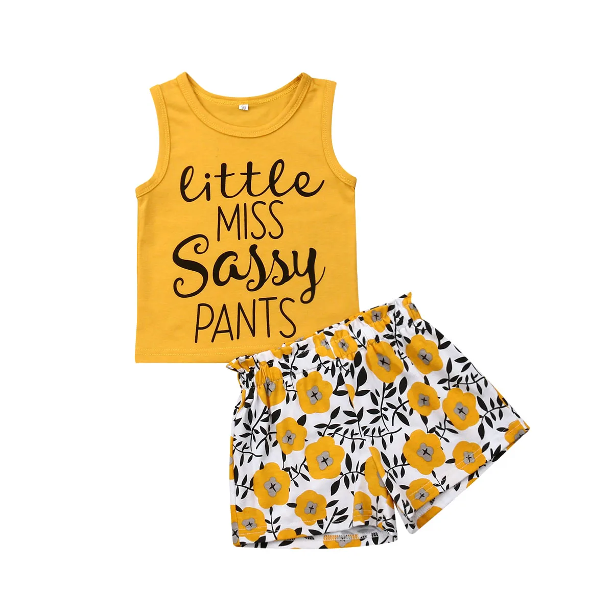Kids Toddler Baby Girl Summer Outfits Clothes Little Miss Letter Print Sleeveless Vest Tops+Floral Shorts Pants 2PCS Set 1-5Y
Kids Toddler Baby Girl Summer Outfits Clothes Little Miss Letter Print Sleeveless Vest Tops+Floral Shorts Pants 2PCS Set 1-5Y
