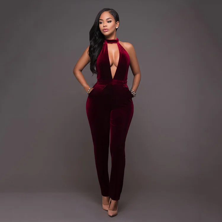 Overalls For Women Elegant Jumpsuit V Neck Bodysuit Bodycon backless zipper R722 Monos Largos Mujer Pantalon Largo Overol Mujer
Overalls For Women Elegant Jumpsuit V Neck Bodysuit Bodycon backless zipper R722 Monos Largos Mujer Pantalon Largo Overol Mujer