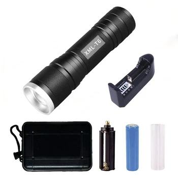 Portable T6 L2 High Bright LED Flashlight 2000LM LED 5 Modes Torch Flashlight for Searching Hunting Cycling
Portable T6 L2 High Bright LED Flashlight 2000LM LED 5 Modes Torch Flashlight for Searching Hunting Cycling