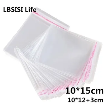 LBSISI Life 500pcs 10x15cm 10*15cm Packaging Self Adhesive bags Plastic OPP Clear Pack Jewelry Gift Bag Cookie Bag Poly Bag OEM
LBSISI Life 500pcs 10x15cm 10*15cm Packaging Self Adhesive bags Plastic OPP Clear Pack Jewelry Gift Bag Cookie Bag Poly Bag OEM