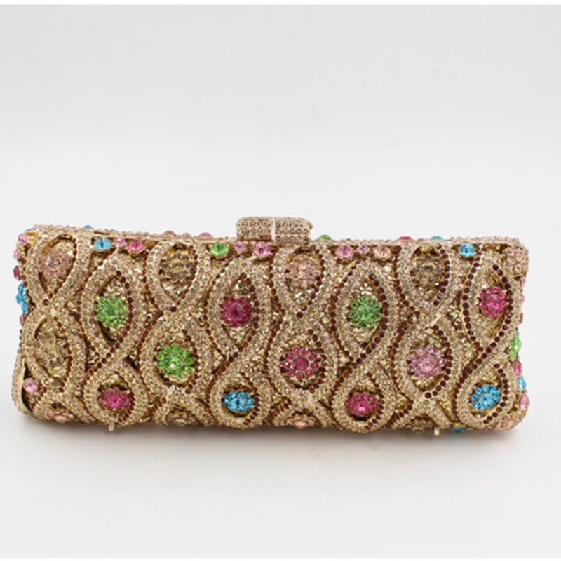 100% Handmade Diamond Evening Bags Clutches For Women 2018 Fashion Hollow Out Crystal Ladies Purse Wedding Party Handbag Clutch 
100% Handmade Diamond Evening Bags Clutches For Women 2018 Fashion Hollow Out Crystal Ladies Purse Wedding Party Handbag Clutch