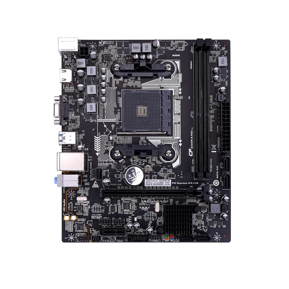 Colorful A320M-K PRO YV14 iGame Motherboard AMD M-ATX Ryzen Processors Gaming A320 Mainboard For Socket AM4 DDR4 USB3.0 SATA3.0
Colorful A320M-K PRO YV14 iGame Motherboard AMD M-ATX Ryzen Processors Gaming A320 Mainboard For Socket AM4 DDR4 USB3.0 SATA3.0