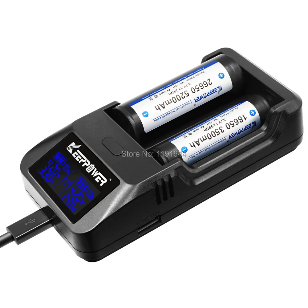 Free Shipping!!1PCS Original Keeppower L2 Plus Dual Channel Max 2A Output Intelligent LCD Display Battery Charger
Free Shipping!!1PCS Original Keeppower L2 Plus Dual Channel Max 2A Output Intelligent LCD Display Battery Charger