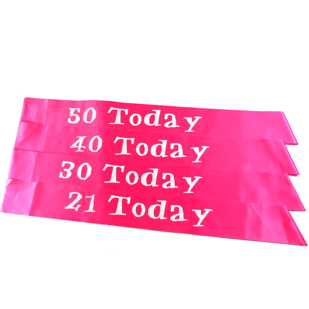 1PC Pink girl sash party ribbon happy birthday event band adult 18 to 50 today printing satin ribbon 50% off if buy 5pcs
1PC Pink girl sash party ribbon happy birthday event band adult 18 to 50 today printing satin ribbon 50% off if buy 5pcs
