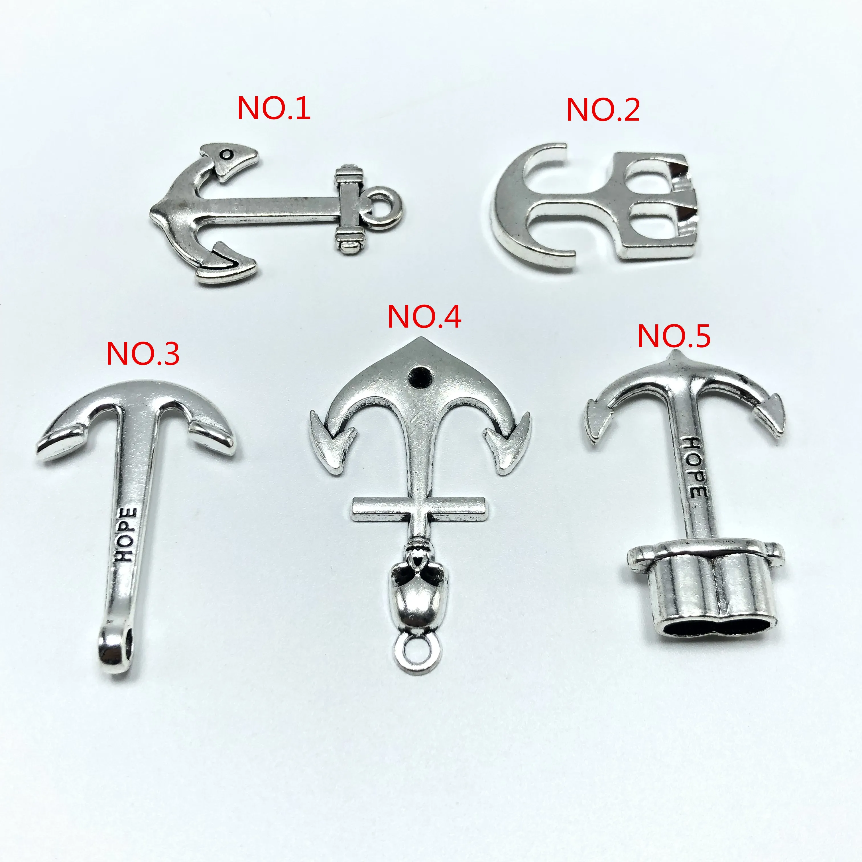 5pcs antique silver Letter Hope anchor rope sea Charm pendant DIY handmade necklace bracelet jewelry accessories
5pcs antique silver Letter Hope anchor rope sea Charm pendant DIY handmade necklace bracelet jewelry accessories